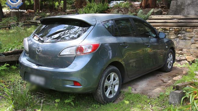 A vehicle is undergoing forensic examination after being seized by Strike Force Rosann detectives.