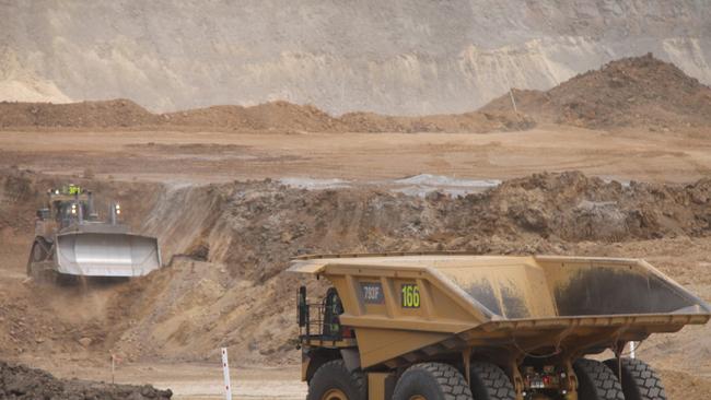 Daunia Mine box cut one. Photo Kelly Butterworth / CQ News