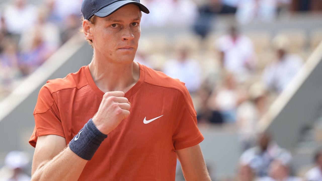 World No.1 Jannik Sinner agreed to a three-month ban on Saturday, admitting “partial responsibility” for mistakes. (Photo by Bertrand GUAY / AFP)