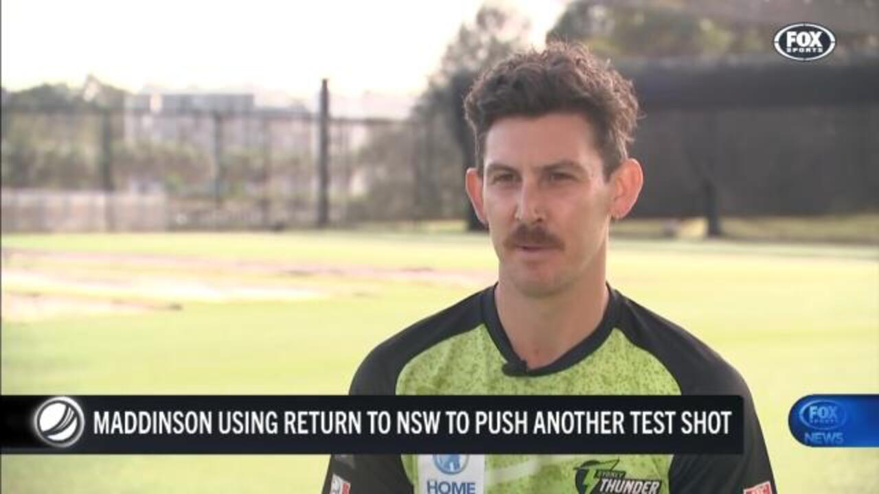 Maddinson interested in opening AUS spot