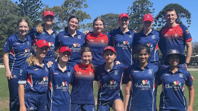 All smiles: Gordon after their impressive Brewer Shield victory over Greater Hunter Coast at Chatswood Oval on Sunday, October 20, 2024. Picture: Jason Hosken, News Corp (NewsLocal)