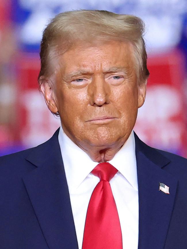 Donald Trump defeated both Hillary Clinton in 2016 and Kamala Harris in 2024 to become US President. Picture: Charly Triballeau/AFP