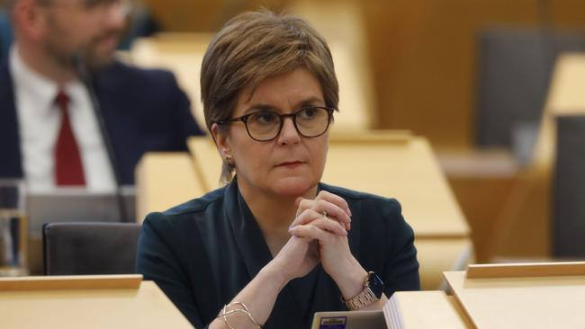 First Minister Nicola Sturgeon during the debate for the Stage 3 Proceedings of the Gender Recognition Reform (Scotland) Bill. Picture: Getty Images.