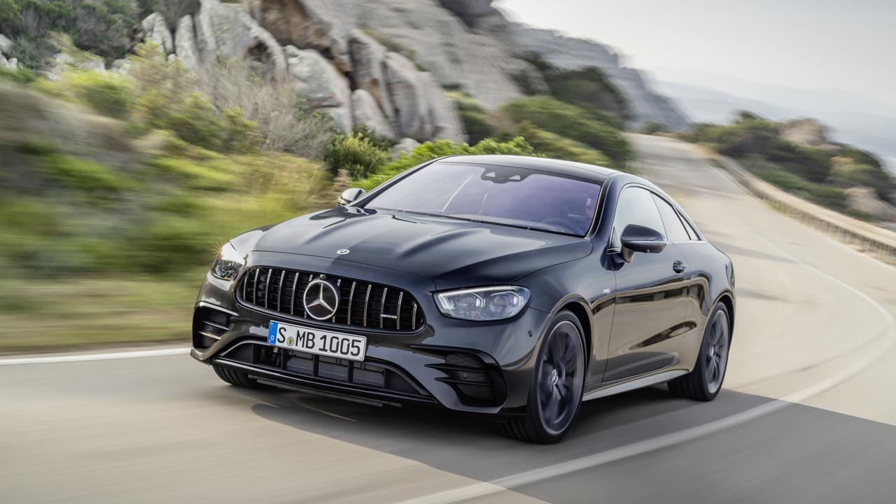 The updated Mercedes-AMG E53 Coupe is due to arrive in October.