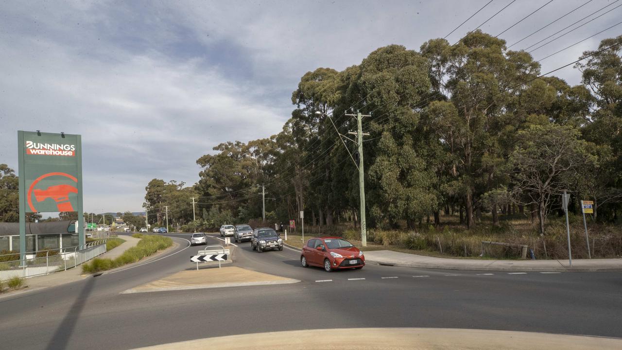 Spring Farm Village development site at Kingston, opposite Bunnings Warehouse. Picture: Chris Kidd