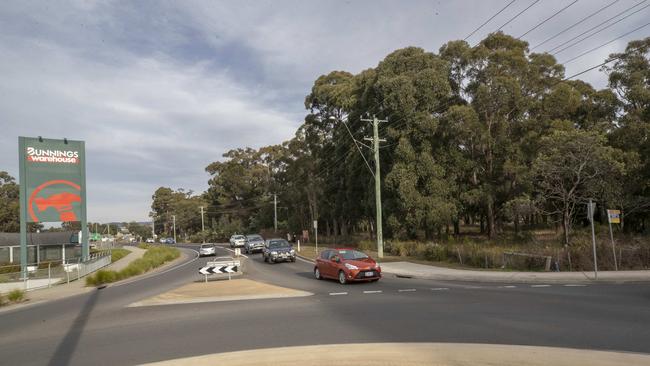 Spring Farm Village development site at Kingston, opposite Bunnings Warehouse. Picture: Chris Kidd