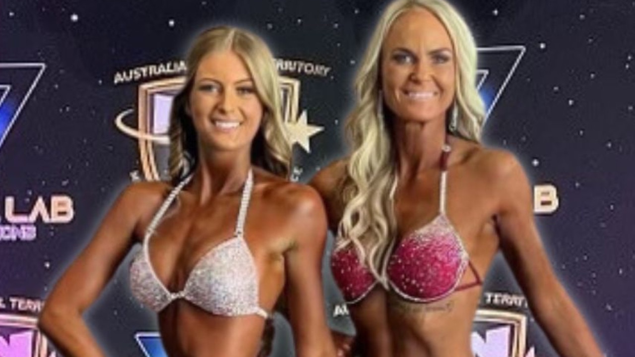 Penrith women Tayla and Kerrie Dangerfield take on the body building world  with stage debut as mum and daughter