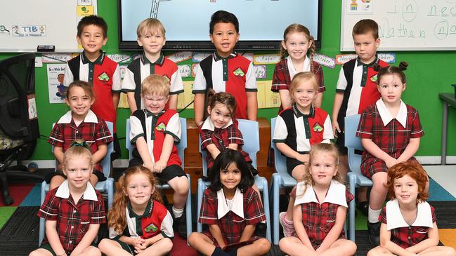 PP2 Laura Bates. Picture: Shae Beplate. ANNANDALE STATE SCHOOL PREP PP2 TEACHER: Laura Bates TEACHER AIDE: Julie McDonald BACK: Elliot, Nathan, Jacob, Harlie, Bayley. MIDDLE: Abigail, Ryker, Abigail, Wren, Bellatrix. FRONT: Aubrie, Poppy, Sierra, Elouise, Lucy.