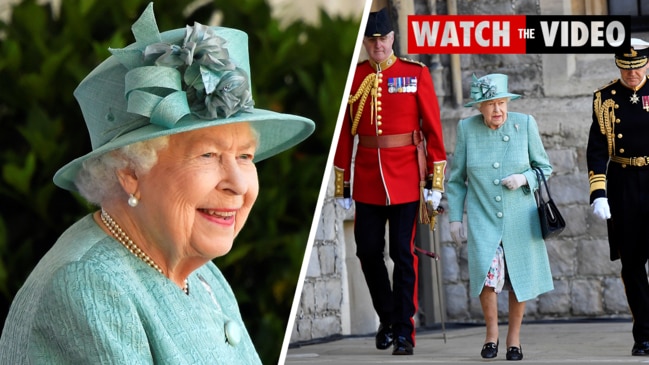 The Queen attends official birthday celebration