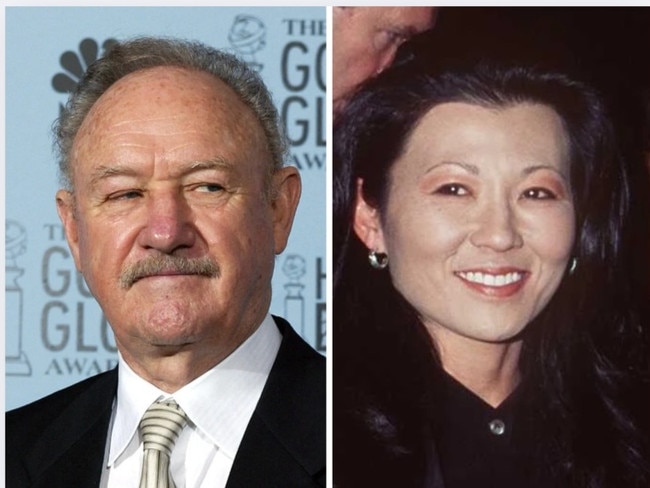 Gene Hackman and his wife Betsy.