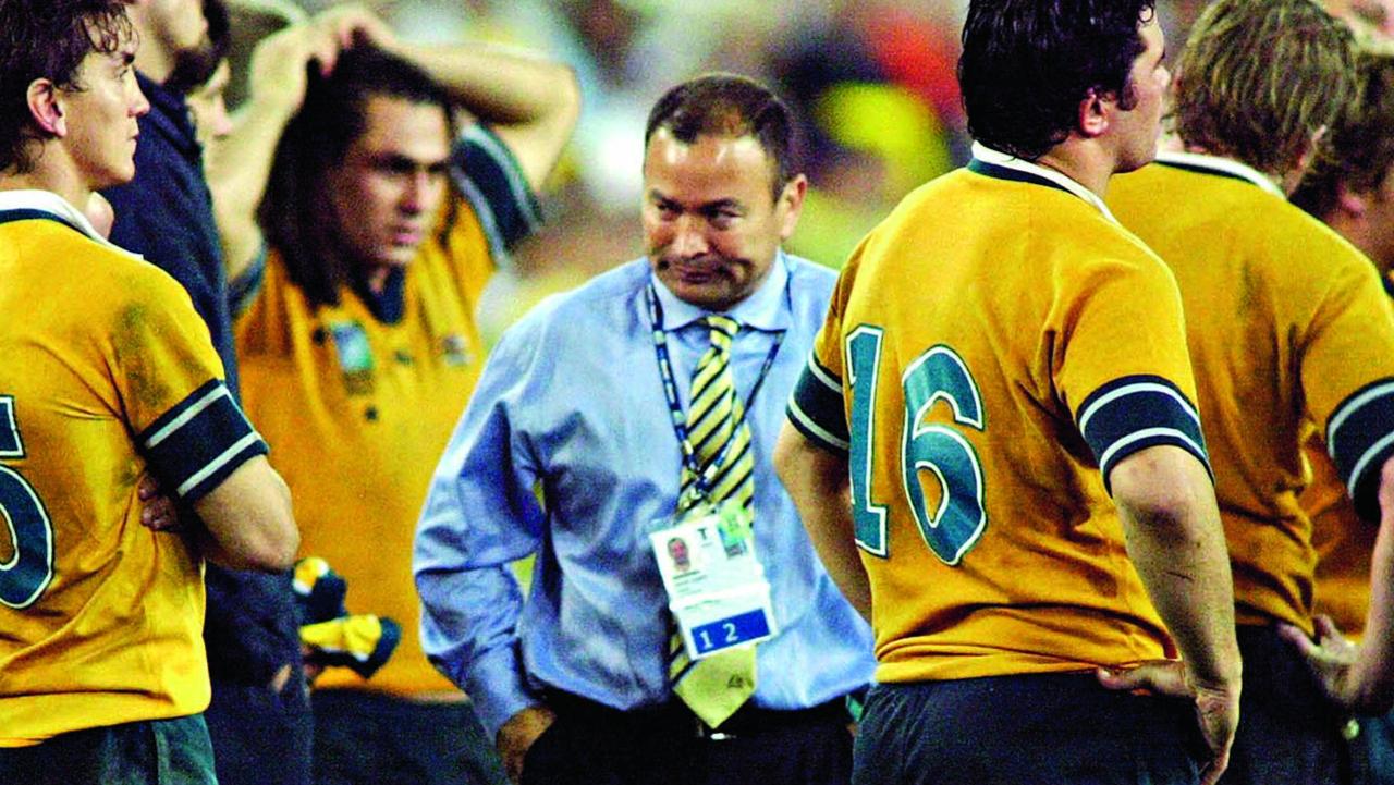 Eddie Jones processes the 2003 World Cup final loss to England.
