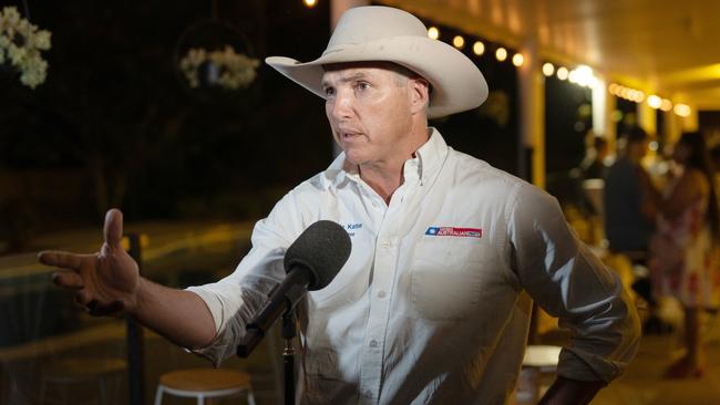 KAP leader and member for Traeger Robbie Katter in Mount Isa for his 2024 State Election party. Photo: Joanna Giemza-Meehan.