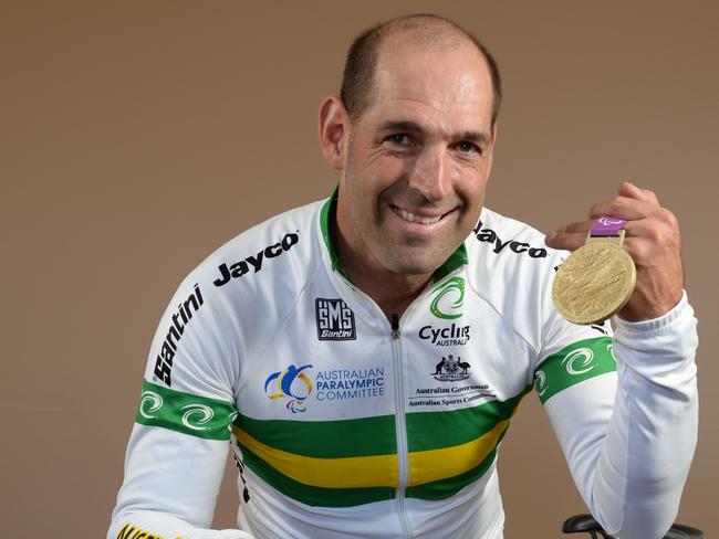 Kieran Modra is a five-time gold medallist. Picture: Campbell Brodie.