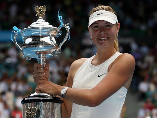 Maria Sharapova announced her retirement in February.