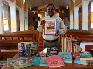 READ: Rev Daniel Sitaram   at St Paul's is looking for donations for the Big Book Sale. Picture: Liana Walker