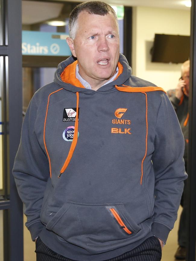 Graeme Allan during his time at GWS. Picture: Michael Klein