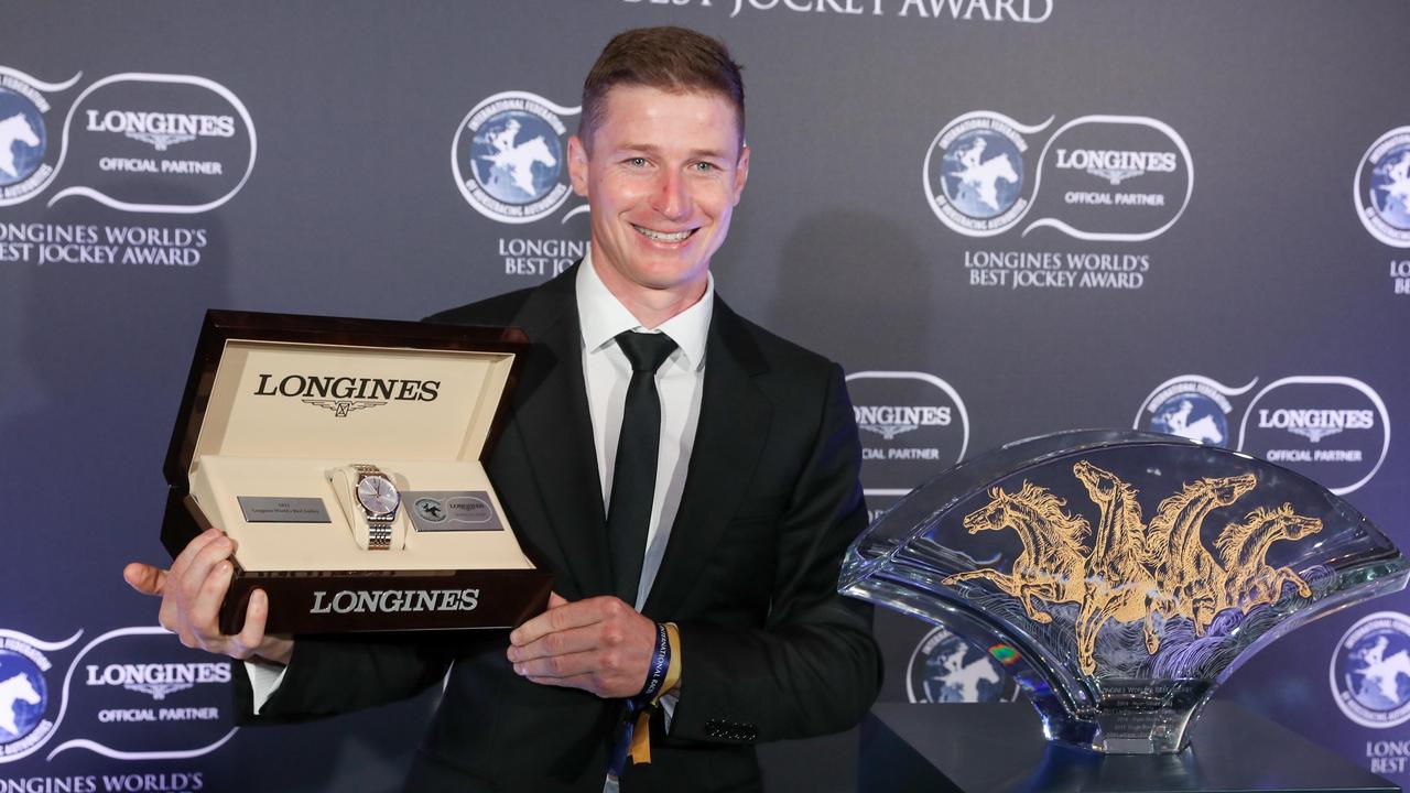 James McDonald was awarded the Longines World’s Best Jockey title.