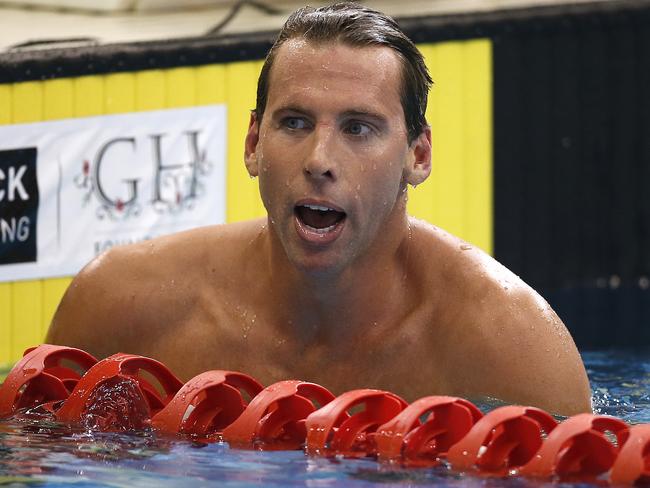 Grant Hackett holds Australia’s fastest time over 1500m.