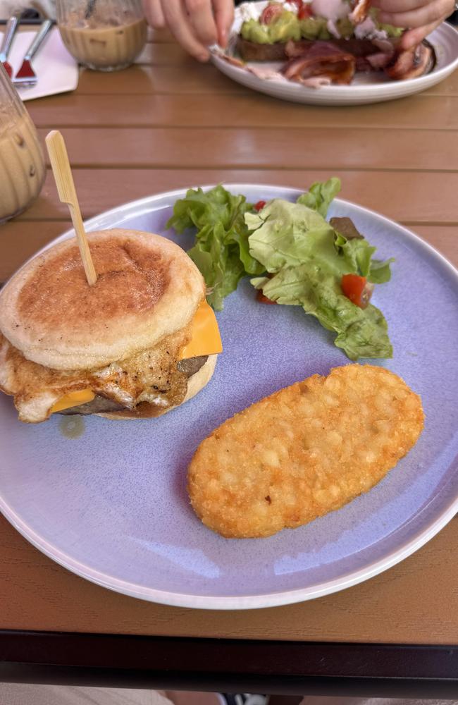 A Sydneysider paid $26 for this breakfast at a new cafe. Picture: Reddit