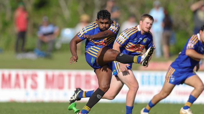 Shallin Fuller. Picture: DC Sports Photography. NRRRL Round 2, 1st Grade. Ballina Seagulls vs Marist Brothers at Kingsford Smith Park, Sunday 13th April 2025.