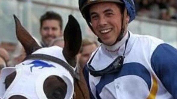 Jockey Dean Holland tragically died in a racing incident at Donald today. Picture: Facebook