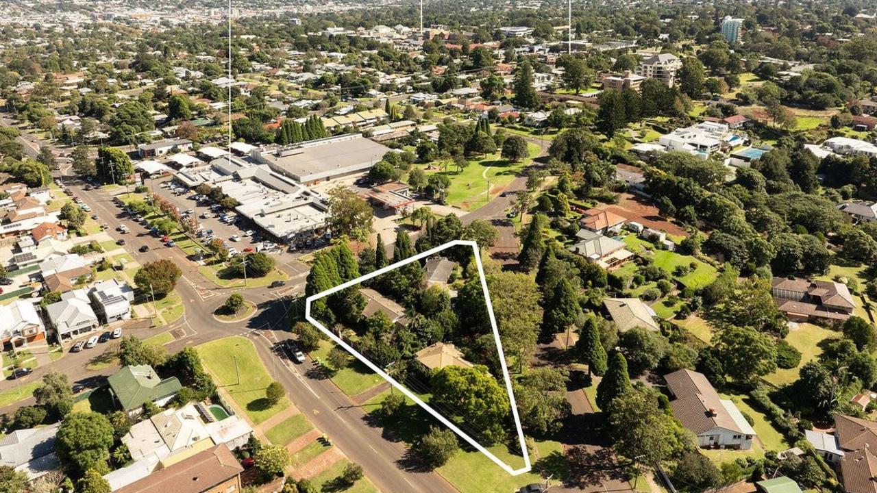 A parcel of land overlooking the Toowoomba escarpment on Tourist Road has hit the market through Place Projects.