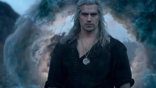 Henry Cavill in his final turn as Geralt in Season 3 of The Witcher.