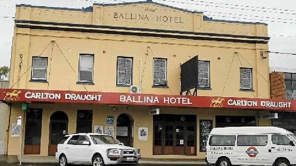 The Ballina Hotel in better days.