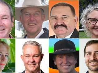 Geoff Williams, Tony Perrett, Michael Blaxland, Donna Reardon, Lauren Granger-Brown, Roland Maertens, Tim Jerome, Nicholas Fairbairn, candidates Gympie state election.