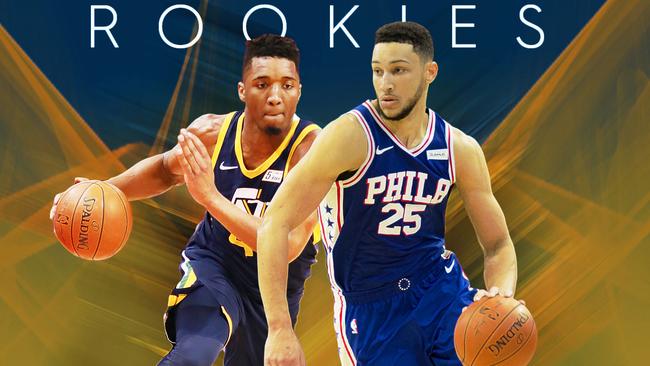 Donovan Mitchell takes shot at Ben Simmons in ROY race with 'rookie'  definition hoodie