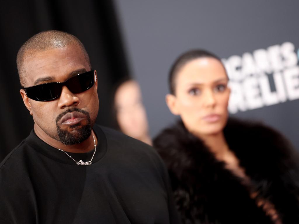 A source claimed that Kanye West was determined to make his wife go through with the nude stunt. Picture: Getty Images