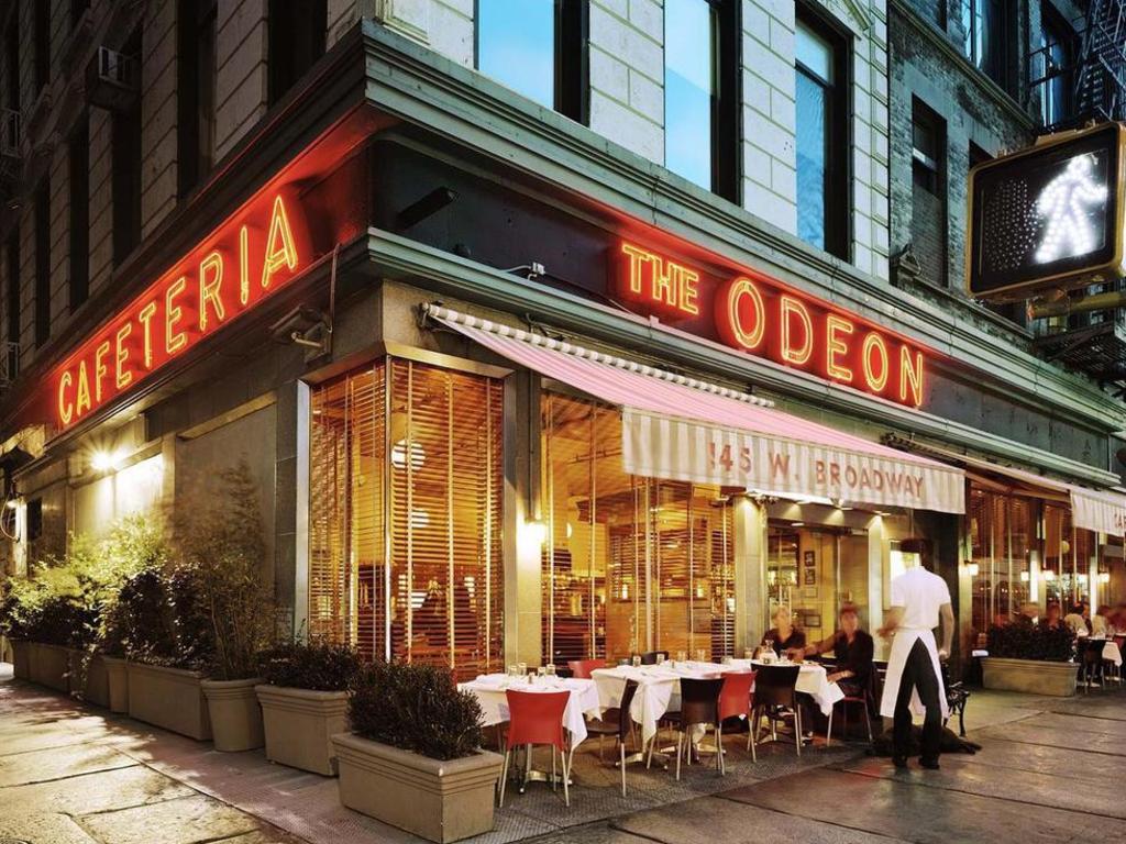 The Odeon restaurant in Manhattan. Picture: Supplied