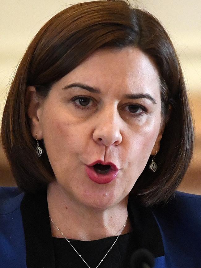 Opposition Leader Deb Frecklington. Picture: AAP/Dave Hunt