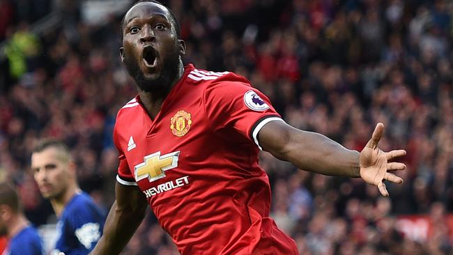 Romelu Lukaku already has five goals for United. AFP Photo / Oli Scarff