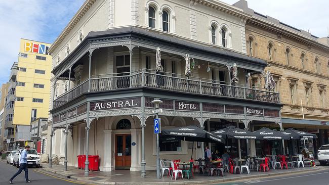 The Austral Hotel on Rundle St is under contract.