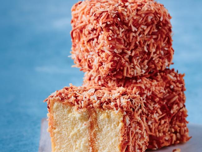 The new Caramilk lamingtons. Picture: Taste.com.au