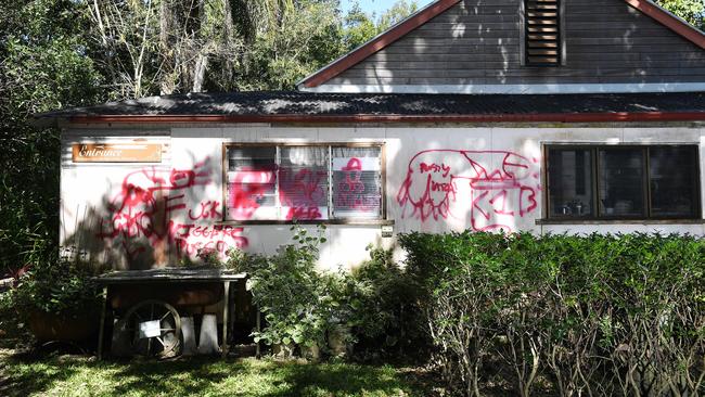 Herveys Range Heritage Tea Rooms owner Desley Ralph was reduced to tears to find the cafe had been vandalised on Sunday. Picture: Shae Beplate.