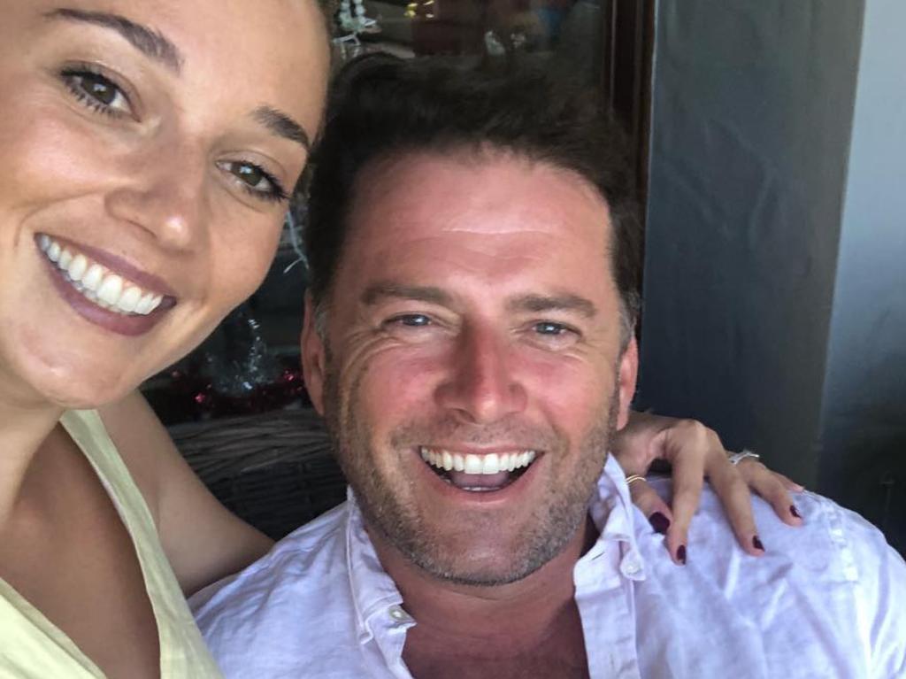 Karl Stefanovic and his wife Jasmine hope to visit the Yarra Valley to do some wine tasting later this year.