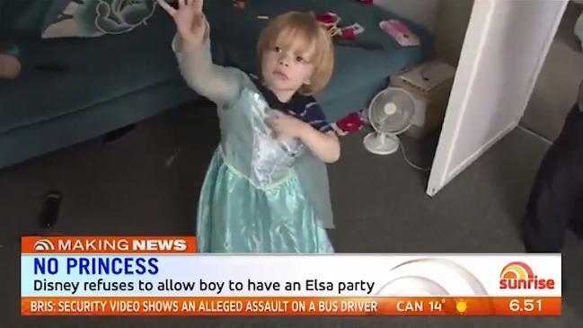 Disneyland refuse boy to attend princess party