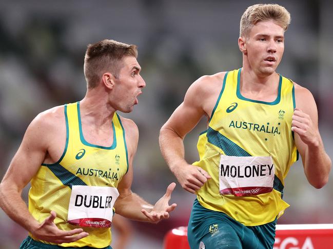 The definition of mateship (Photo by Patrick Smith/Getty Images).