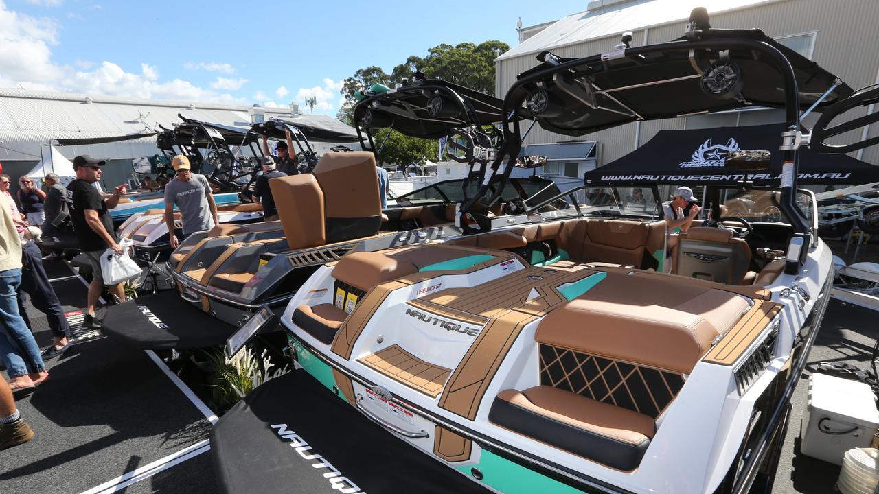 Toys on sale at the Sanctuary Cove International Boat Show. Picture Mike Batterham