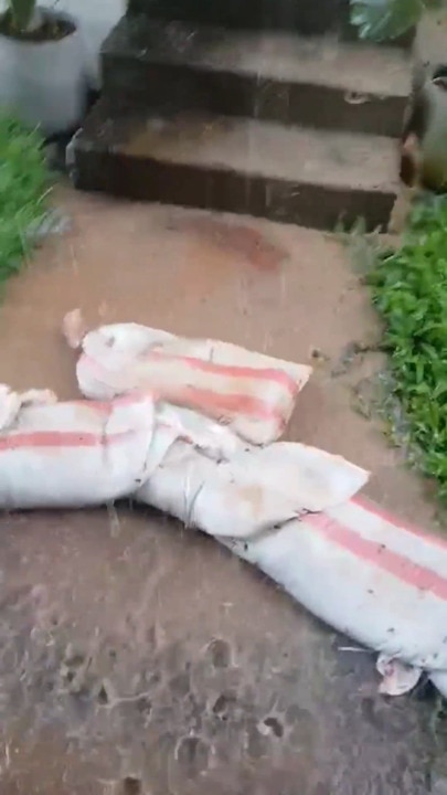 Moreton Bay house flooded in rain bomb