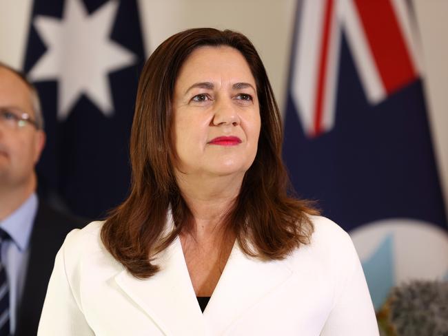 Premier Annastacia Palaszczuk is set to announce her travel ban decision. Picture: Tara Croser