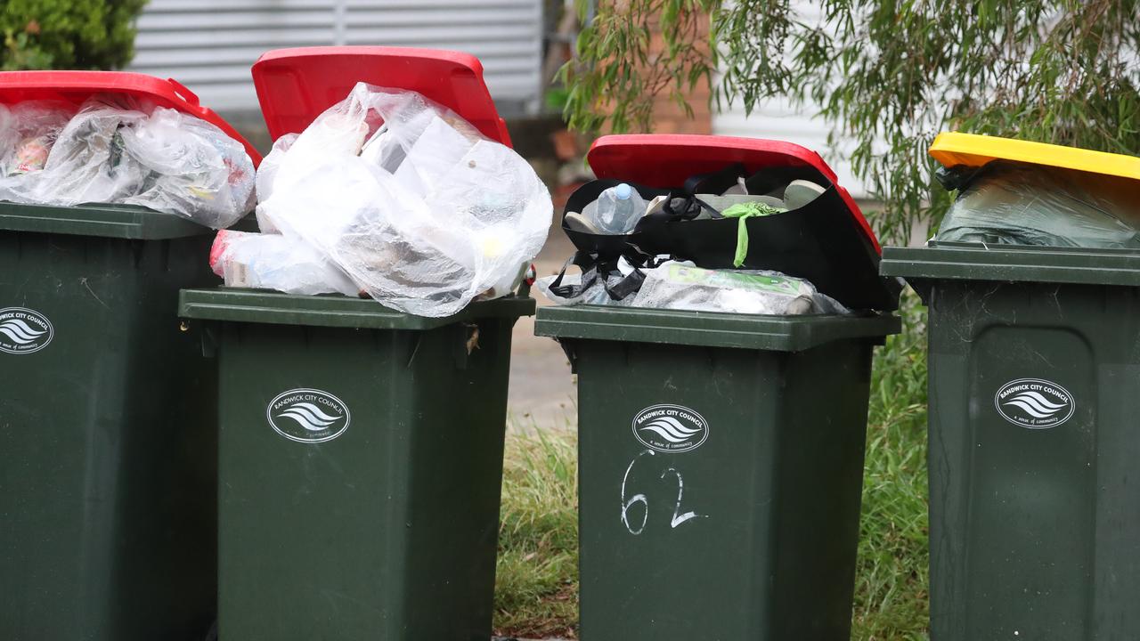 Lockdown has fuelled a surge in the amount of household waste Australians are producing. Picture John Grainger