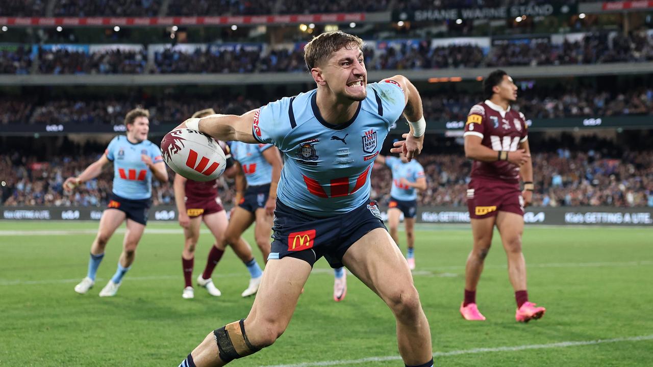 Zac Lomax scored a first half double. (Photo by Cameron Spencer/Getty Images)