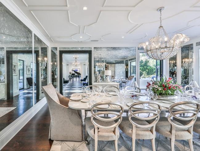 The formal dining area. Photo: Joe Bryant