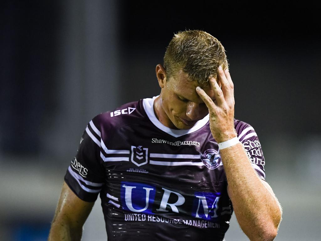 Manly superstar Tom Trbojevic has suffered yet another hamstring injury. Picture: NRL Imagery