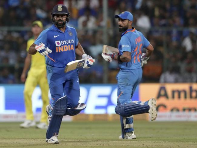 Rohit Sharma and Virat Kohli ruthlessly put Australia's bowlers to the sword.