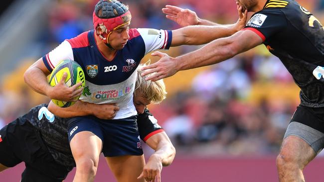 Stewart in action at the Brisbane Global Rugby Tens. (AAP Image/Darren England)