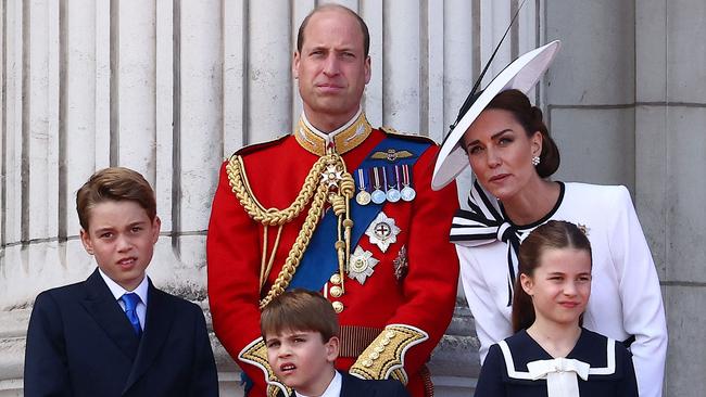 William’s wife, Kate Middleton, dealt with a cancer diagnosis of her own last year. Picture: HENRY NICHOLLS / AFP